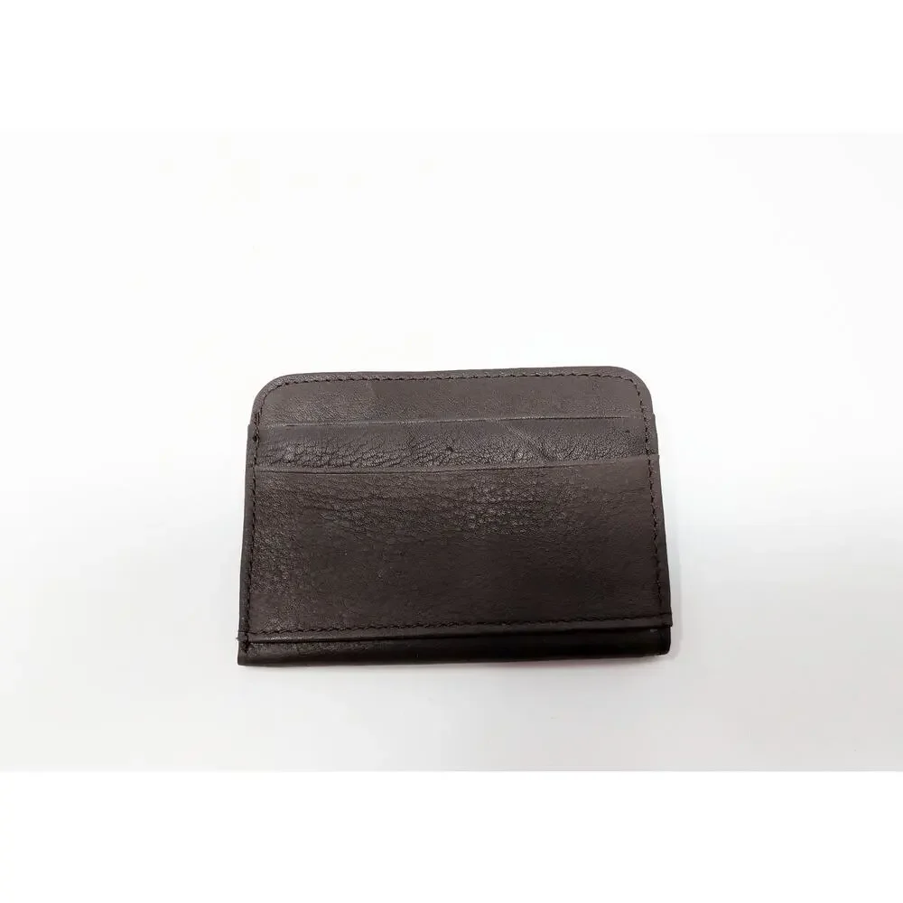 Vintage Y2K Wilson Leather Pelle Studio Brown Purse Card Wallet ID Holder New - Picture 16 of 16